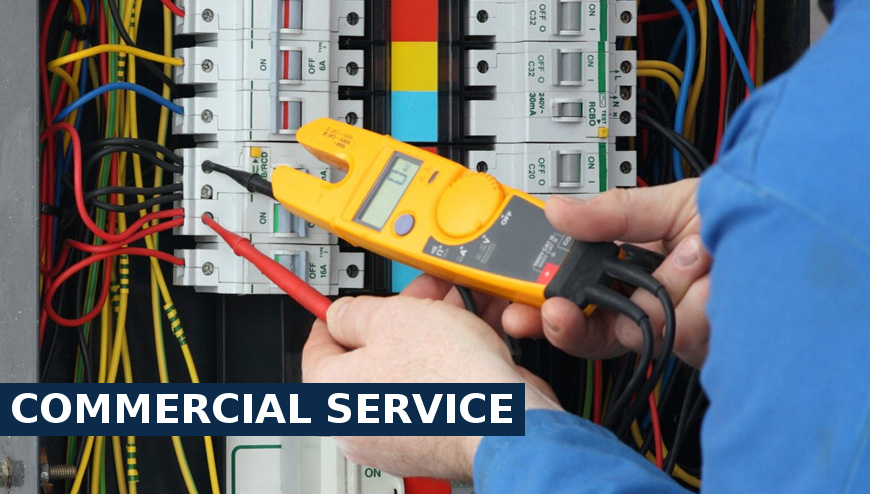 Commercial service electrical services Shoreditch