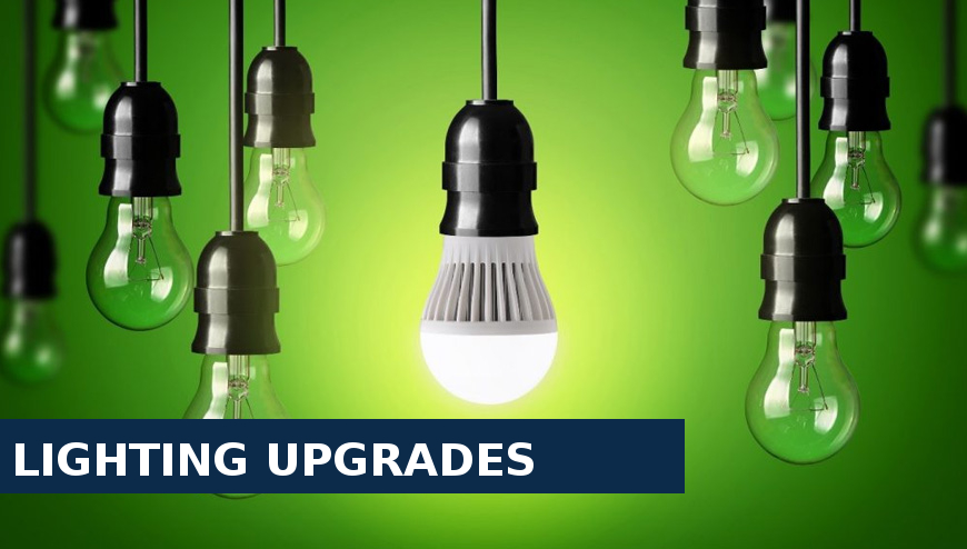 Lighting upgrades Shoreditch
